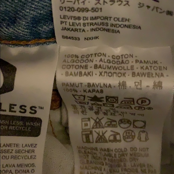 Levi’s Premium 501 Skinny Jeans - Picture 8 of 8